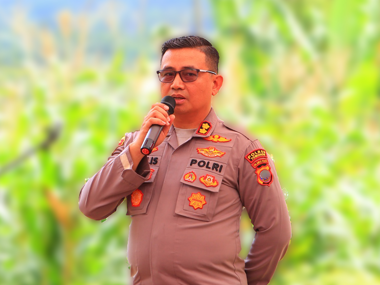 Langkah Nyata Kapolres Tomohon Pimpin Penanaman Jagung Serentak di Pinaras